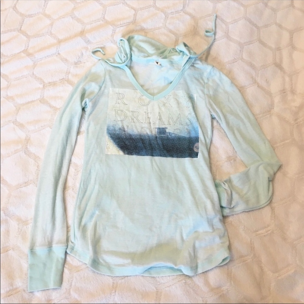 Roxy Long Sleeve Hooded Shirt